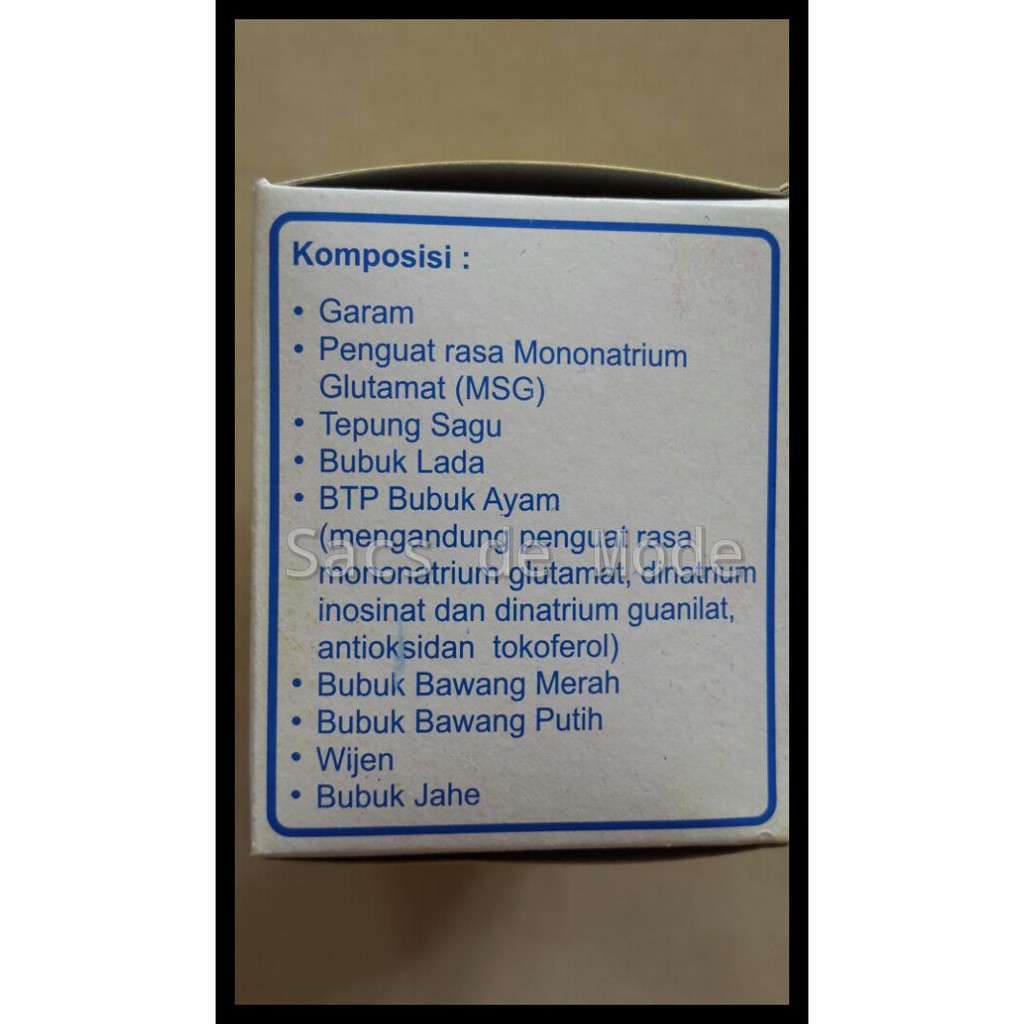 

Qapy Bumbu Masak Cap Atoom Bulan / Atom Bulan (7Gr X 20 Sachet) Vc9M