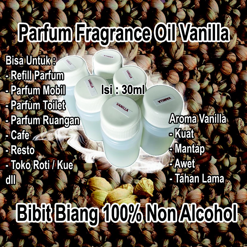 Bibit Biang Parfum Aroma Vanilla dan Coffee