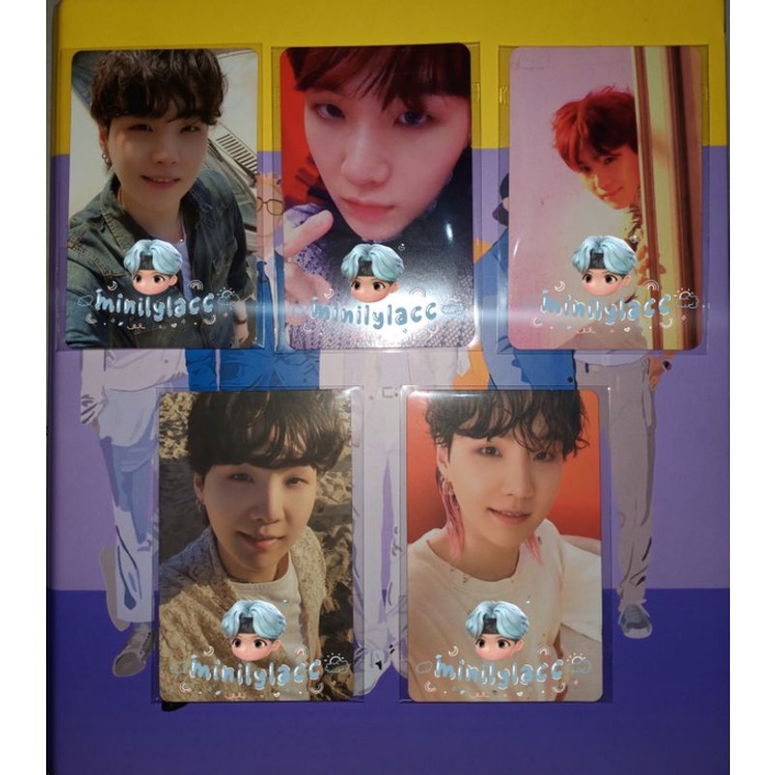 OFFICIAL PHOTOCARD SUGA/YOONGI BTS