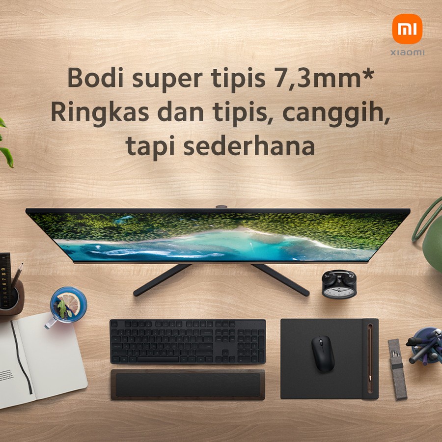 LED Mi 23.8&quot; Desktop Monitor 1C - Resmi TAM 60Hz IPS (Xiaomi 24 inch)