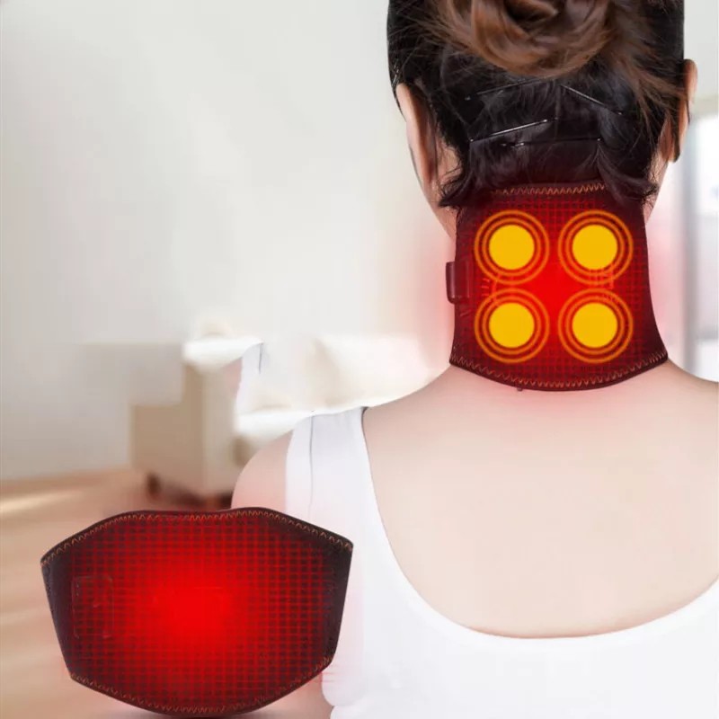 ALAT TERAPI KESEHATAN PEMANAS PENGHANGAT LEHER ALAT TERAPI LEHER MAGNETIK THERAPY NECK A01