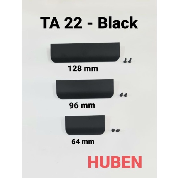 Handel TA 22 - 64 mm Black Huben