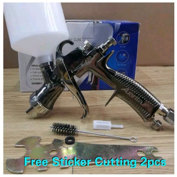 Spray Gun Auarita K400 Nozzle 1.4mm Cup 600cc