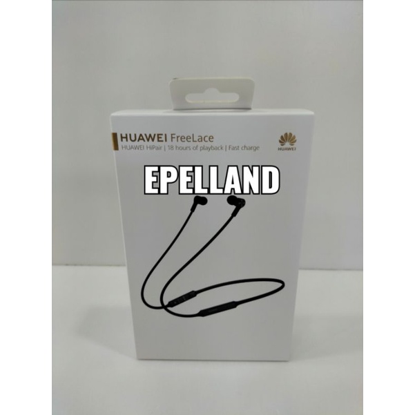 TWS Huawei Freelace Black Garansi Resmi Huawei