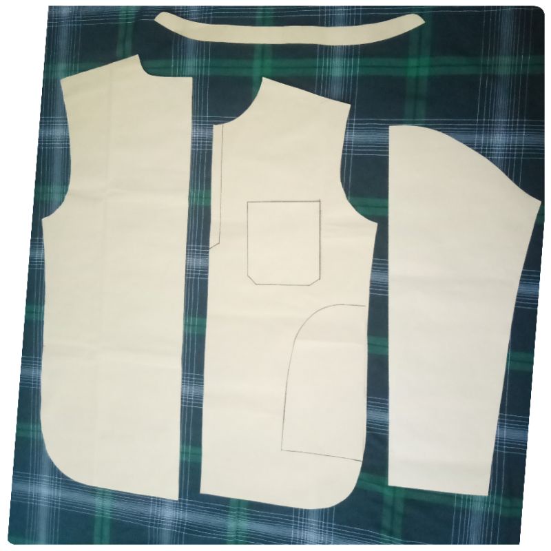 pola instan baju koko kurta pakistan lengan panjang