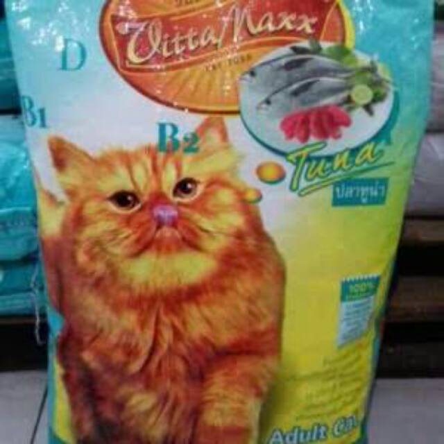 Vittamaxx seafood dan tuna  1kg pakan kucing