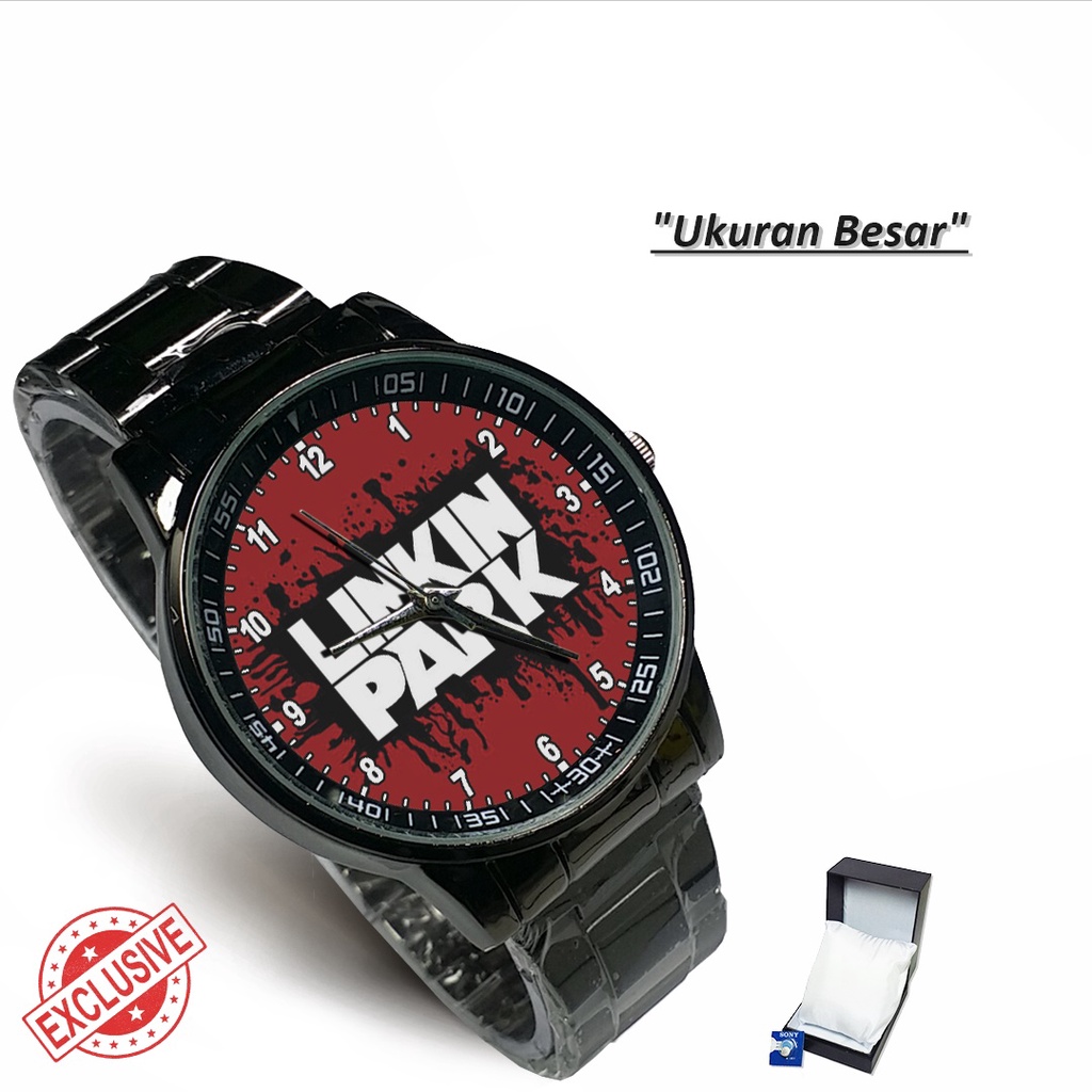 Jam Tangan Rantai Couple LINKIN PARK - 1 (Awesome)