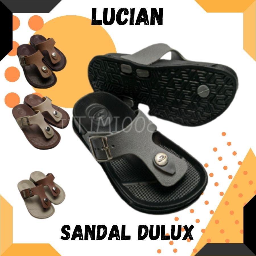 Sendal Jepit Karet Pria Sandal Dulux laki laki Sendal Karet Dewasa Keren Tidak Licin