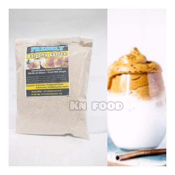 

Dalgona Coffee 200 grm / Bubuk Dalgona Coffee – 200 gram
