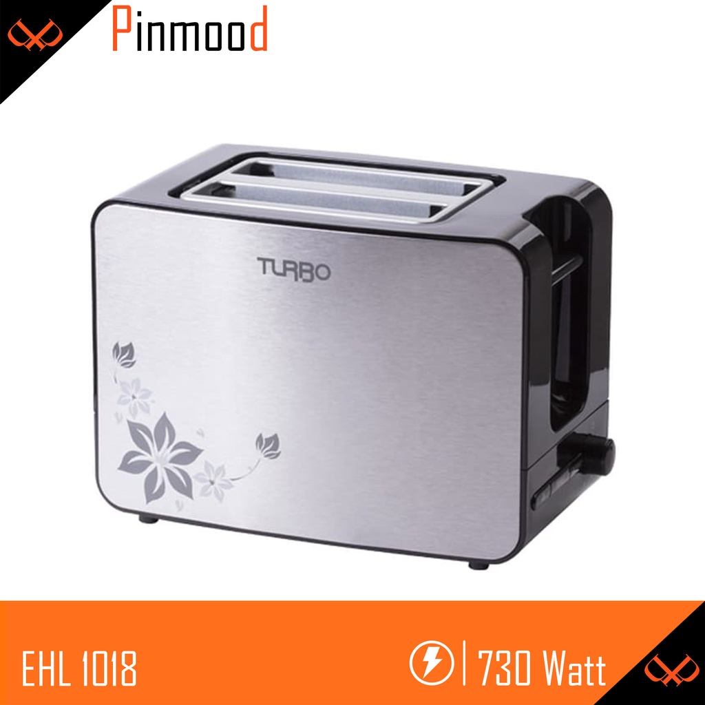 TURBO TOASTER / PEMANGGANG ROTI EHL-1018 MURAH POP UP  MENGHANGATKAN DEFROST