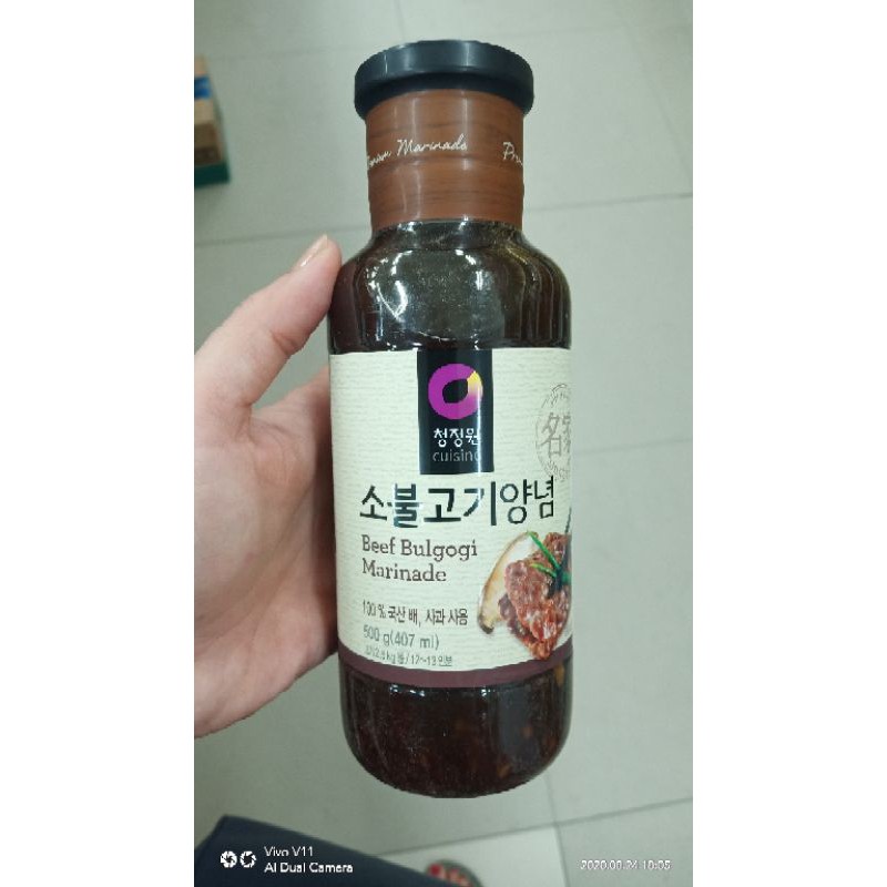 

Bumbu saus Beef Bulgogi Marinade BBQ Daesang 500 g