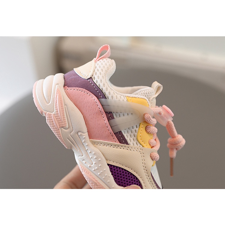 [COD] sepatu anak laki laki dan perempuan unisex premium empuk sneakers korea import usia 0-6 tahun / ananakstore