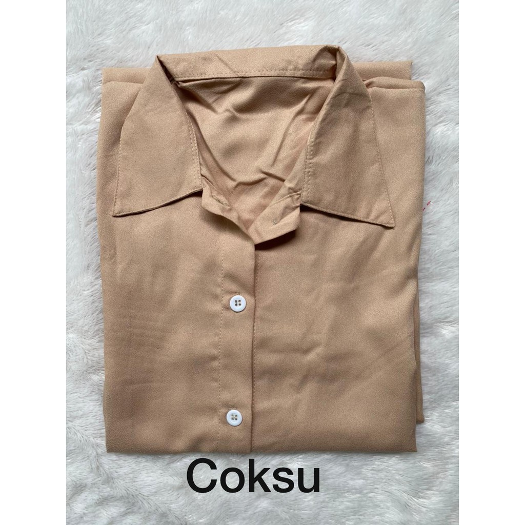 YY-GAMIS NIDIA FULL KANCING BUSUI BUMIL DRESS MOSCREPE-COKLAT MC