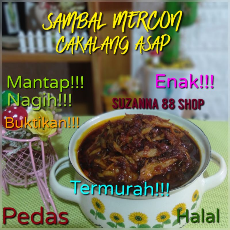 Sambal/sambel cakalang asap 150 gr SUZANNA 88 paling enak!!!