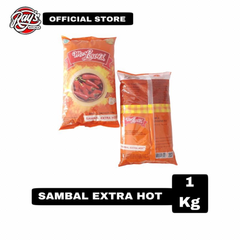 

Mc Lewis McLewis Saus Pedas Extra Hot 1Kg - Sauce Cabai