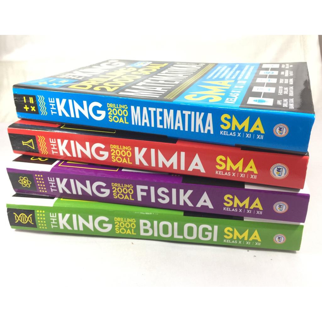 SMA The King Drilling 2000 Soal Kimia Fisika Biologi Matematika Level Hots Update-1