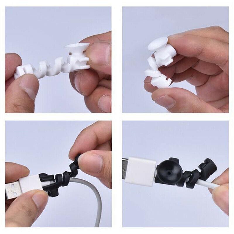 [Eike] - Pelindung Ujung Kabel Charger hp / Penguat ujung kabel charger hp / Pelindung ujung Kabel Charger Spiral fleksibel / Pelindung Ujung kabel