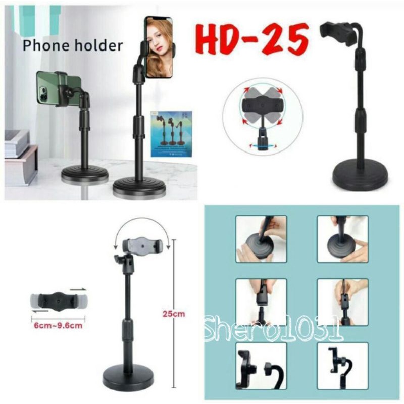 Phone holder standing hd25 / phone standing