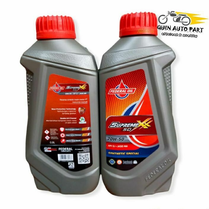 oli federal supreme xx  0.8liter 20w-50