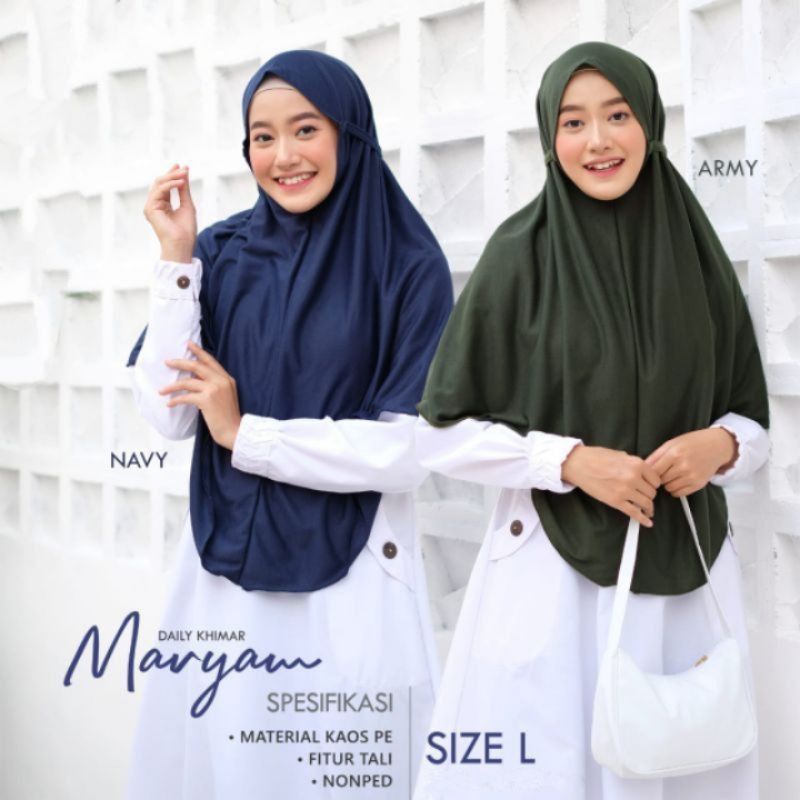 BERGO MARYAM TALI NON PET KAOS PE SIZE L