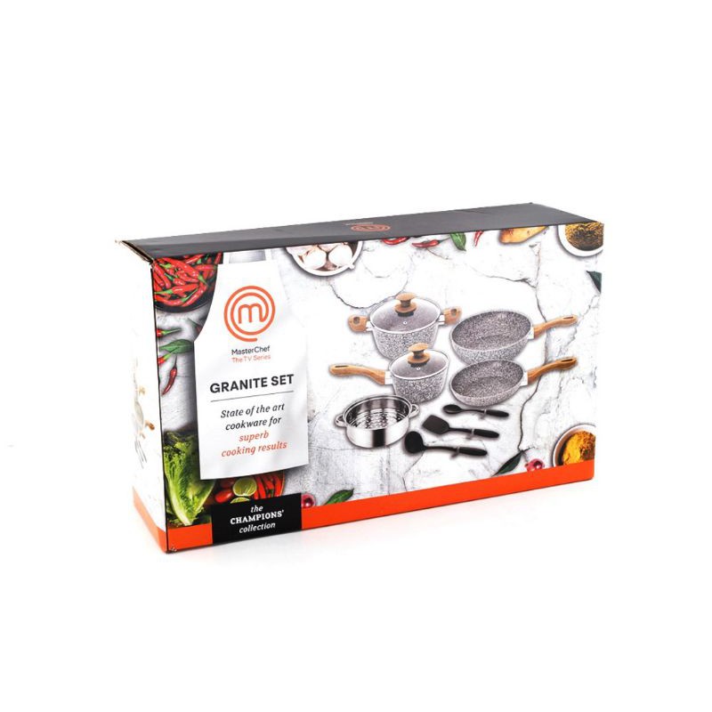 Master Chef Masterchef Granit Set Alat Masak Granite set of 10