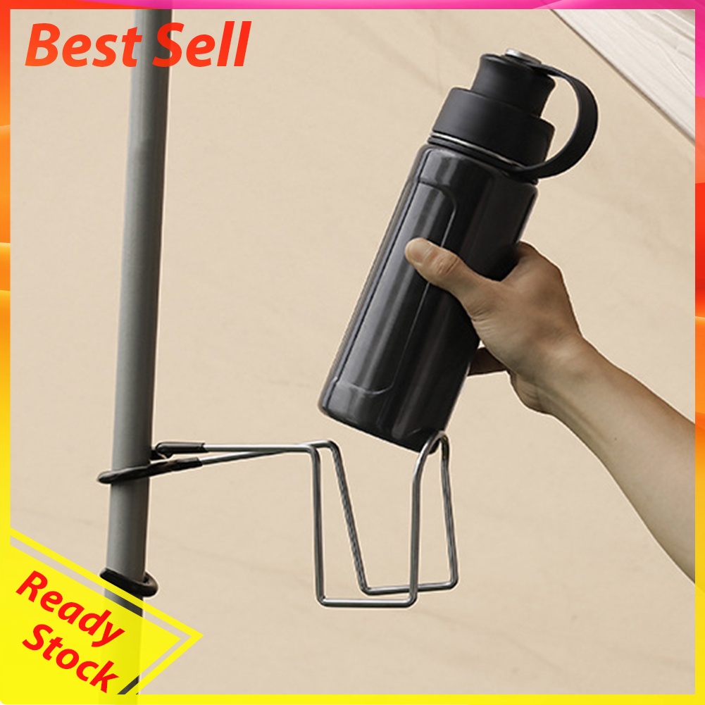 Outdoor Tent Pole Lamp Holder Hook Camping Fishing Hunting Lantern Hanger