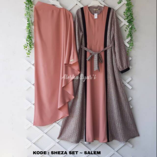 Gamis Sheza Set Alesha Syari