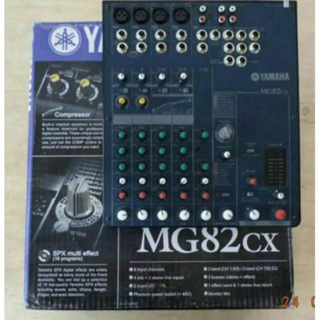 Mixer Yamaha MG82CX/Mixer Audio Yamaha 8 Channel