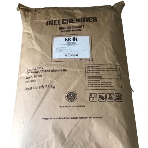 

CREAMER POWDER 1 KG FAT 26% REPACK / KRIMER BUBUK NON DAIRY / HALAL