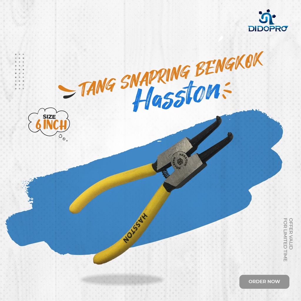 Tang Snap Ring Snapring Bengkok Buka 6&quot; Prohex