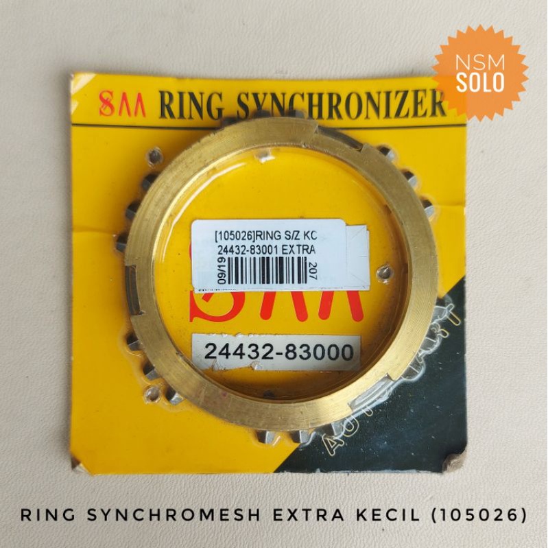 Ring Synchronizer Sinkromes Syncromis Mobil Suzuki Carry Extra