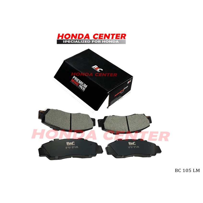 kampas rem brake pad sepatu rem depan crv old gen1 2000-2001