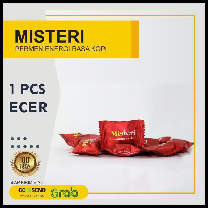 {PALING JOSSS} Misteri Candy- Permen Penambah Stamina Vitalitas Pria Dewasa 1 Pcs