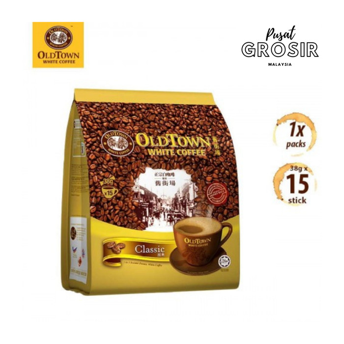 

MURAH OLDTOWN White Coffee 3-in-1 Classic Instant Premix (38 x 15s)