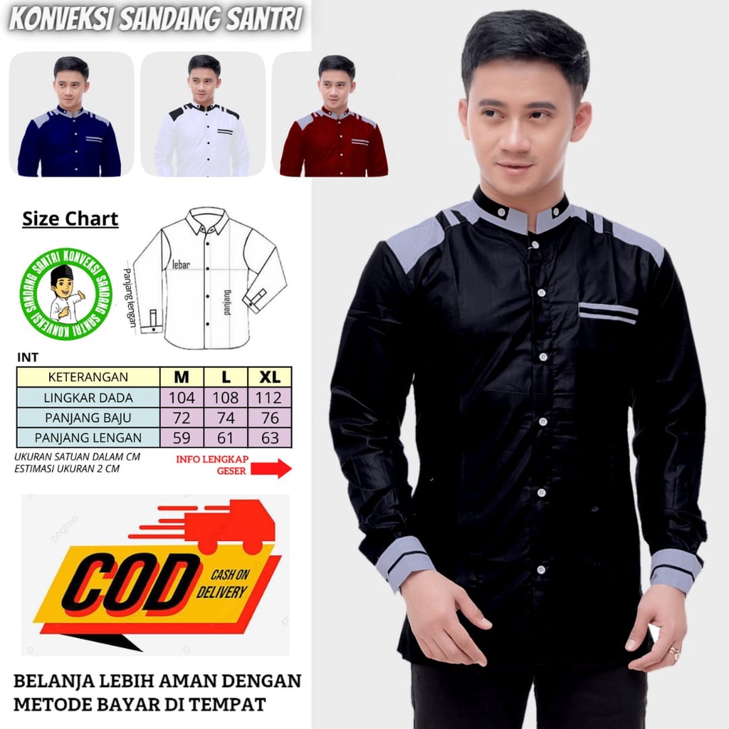 Atasan Muslim Pria Baju Koko Adidazz Baju Muslim Pria Dewasa Kemeja Koko Pria Lengan Panjang Baju Koko Pria Lengan Panjang Baju Koko Premium Baju Koko Hadroh Baju Koko Putih Baju Koko Motif Koko Kombinasi Baju Koko Terlaris Terbaru Bisa COD