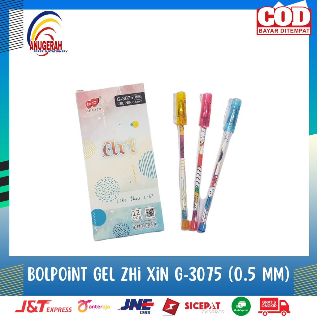 

Bolpoint Gel ZHI XIN G-3075 (LSN)
