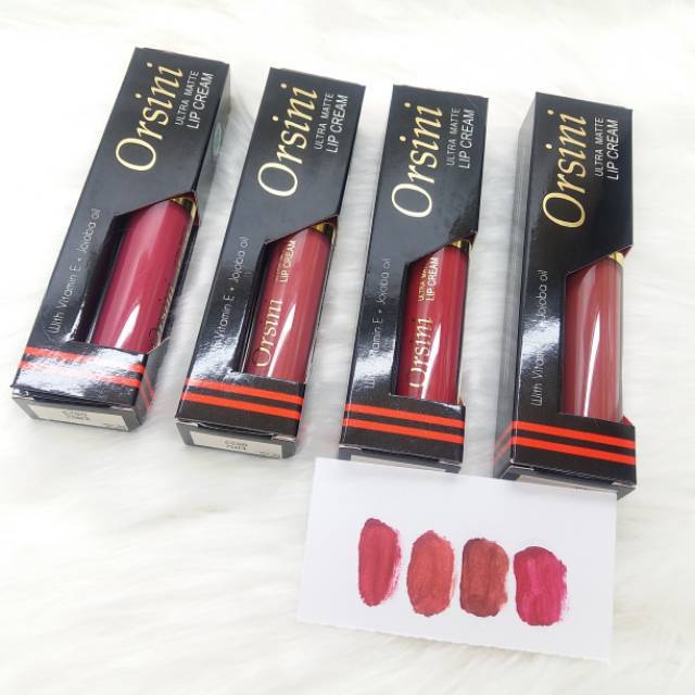 LIP CREAM MATTE ORSINI / LIP MATTE ORSIN Bpom