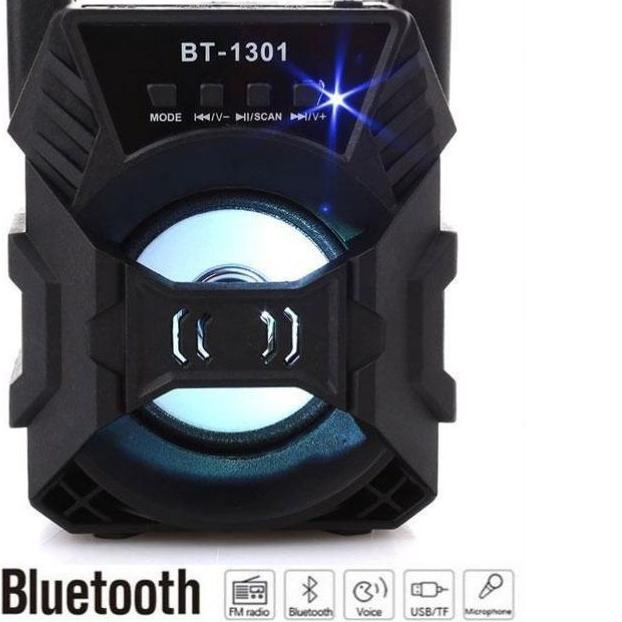 ♫ Speaker Bluetooth BT 1301 BT 1302 BT 1303 HQ/ Speaker Aktif Salon Mini Portable ◌