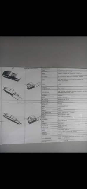 Wiper carall T191, dengan 7 adaptor bisa untuk semua jenis mobil, jepang, eropa, amerika, korea