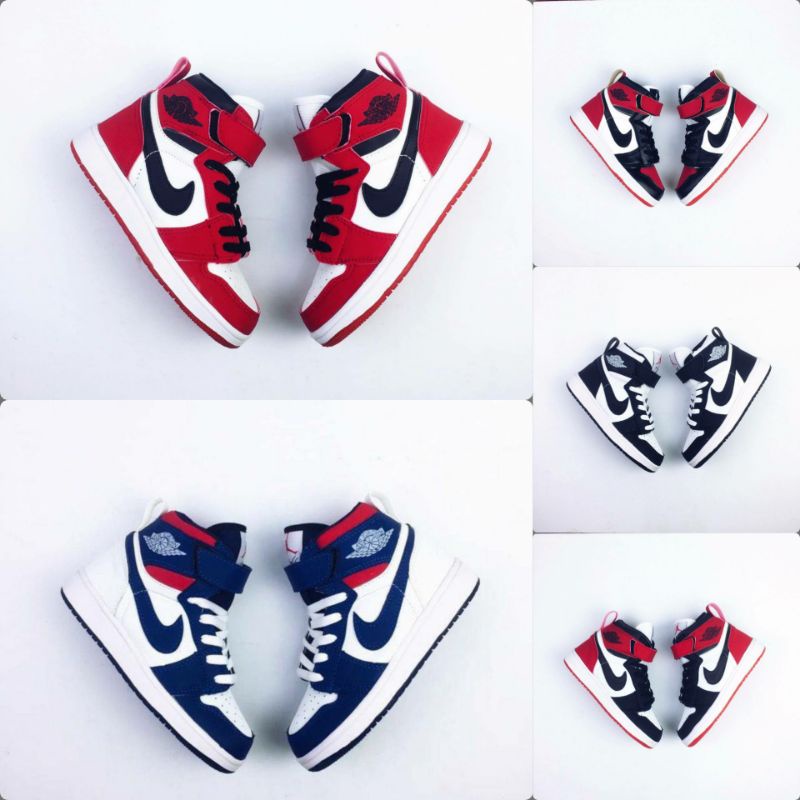 COD  Sepatu Anak Nike Air Jordan 1 Kualitas Premium Import made in Vietnam