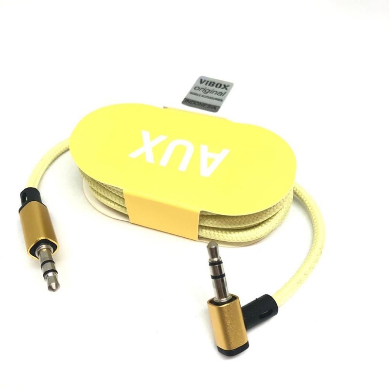 Kabel Aux Vibox YY003 100Cm Kabel Aux Macaron YY003 Promo Sen