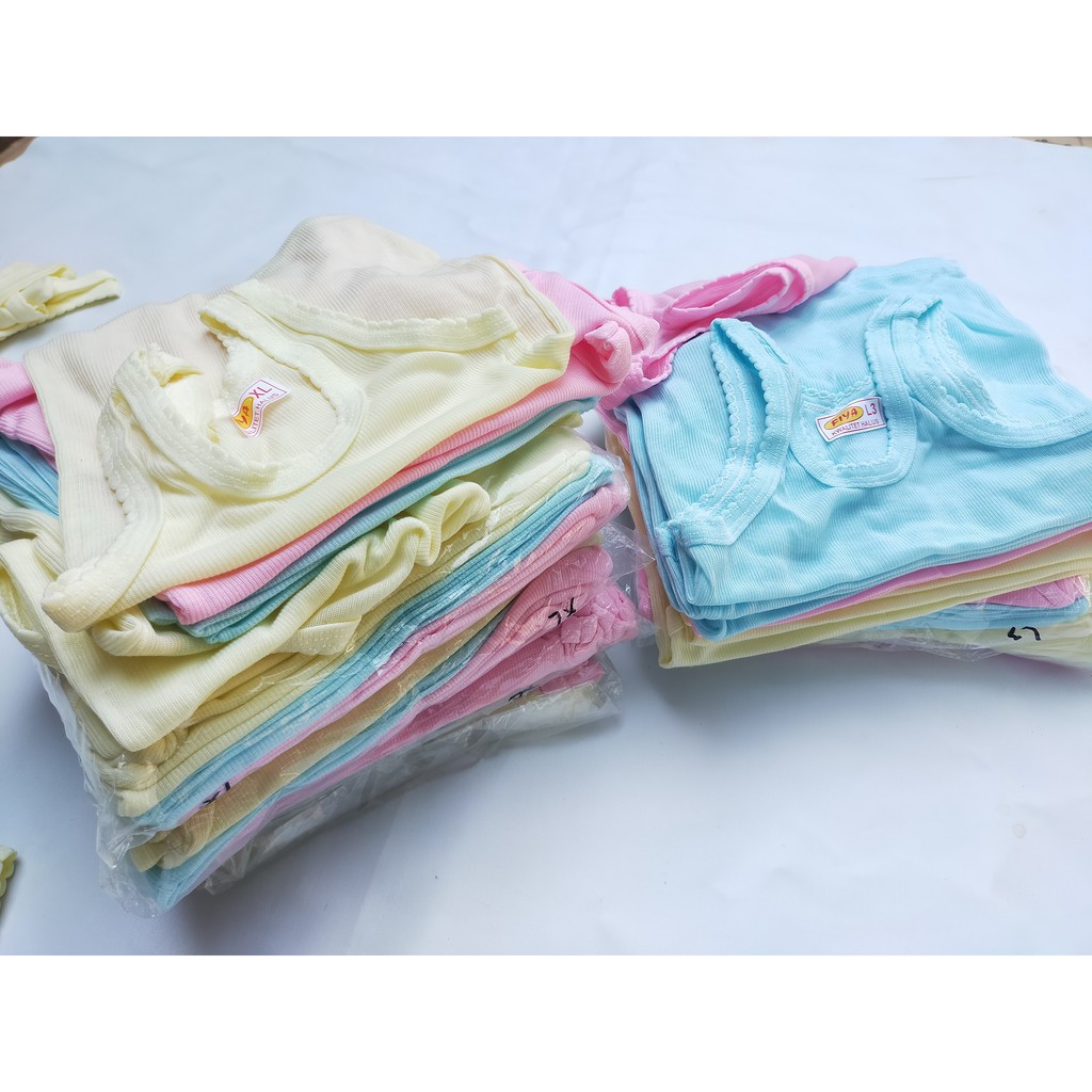KAOS DALAM SINGLET BALITA ANAK 2 SAMPAI 8 TAHUN BERLABEL XL L3 L4 DAN L5 DALAMAN WARNA UNISEX