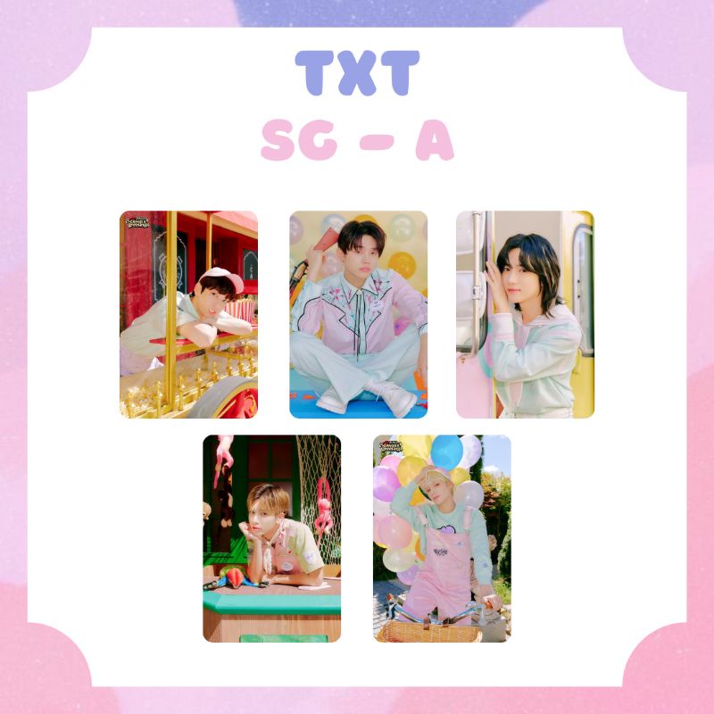 [TXT] PHOTOCARD TOMORROW X TOGETHER SEASON'S GREETINGS 2022 ‼️ BACA DESKRIPSI‼️