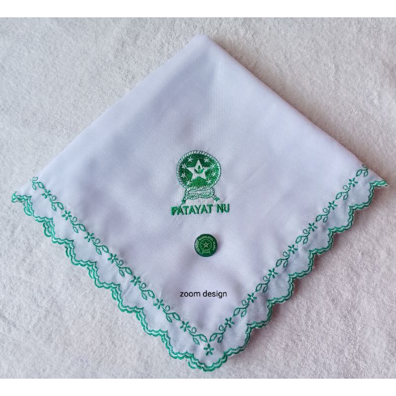 Jilbab Fatayat voal Bordir gratis pin Fatayat.