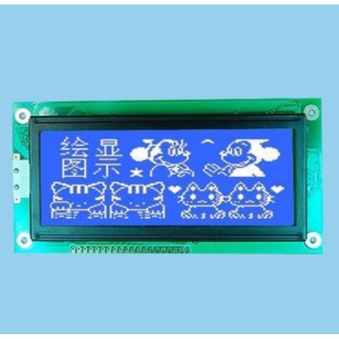 LCD Graphic 19264 Blue backlight 192x64 Biru 5V 192 x 64 Display 5 V