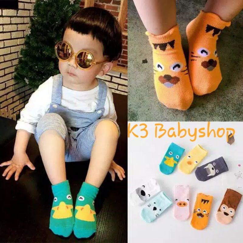Kaos kaki bayi 3d motif baby socks kaos kaki bayi anak anti slip