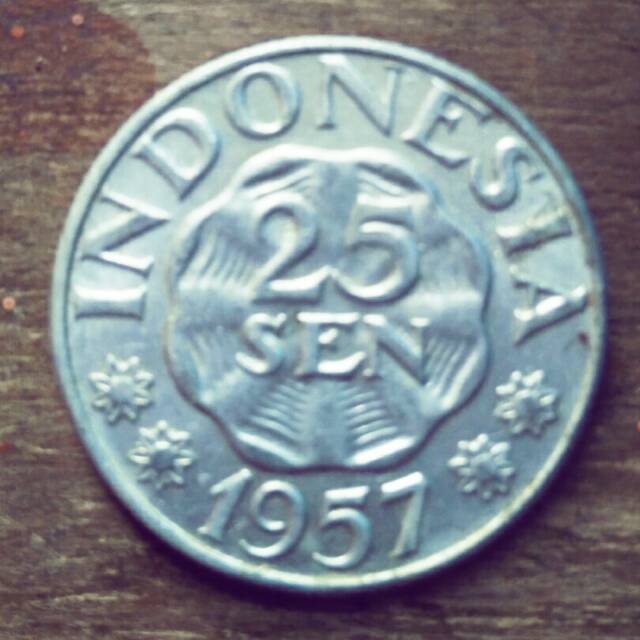 Uang koin 25 sen