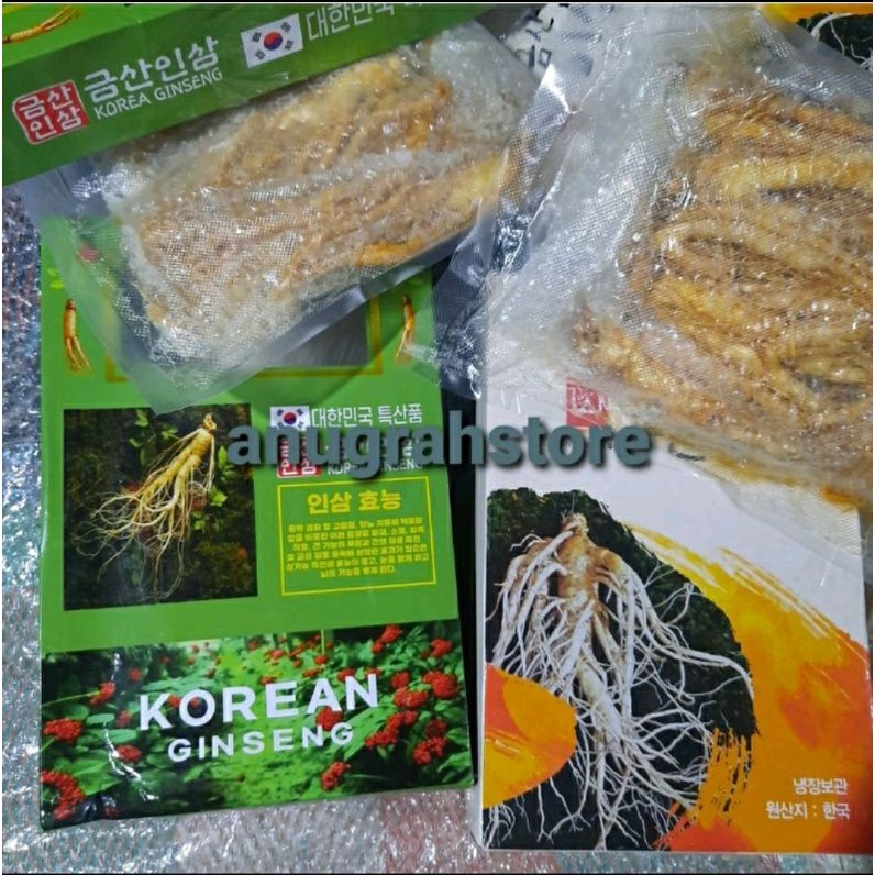 ginseng merah korea selatan import