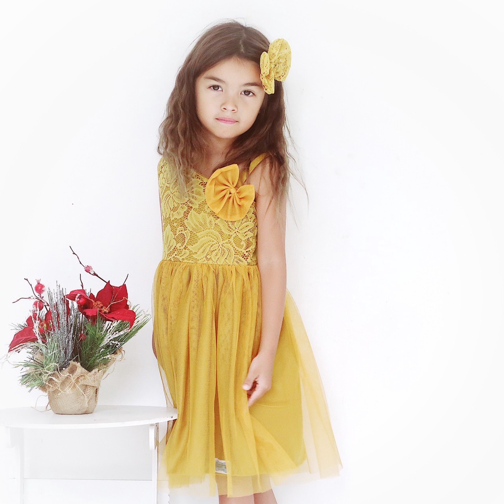 Dress Bella Anak Unik/Gaun Pesta Anak/Dress Anak