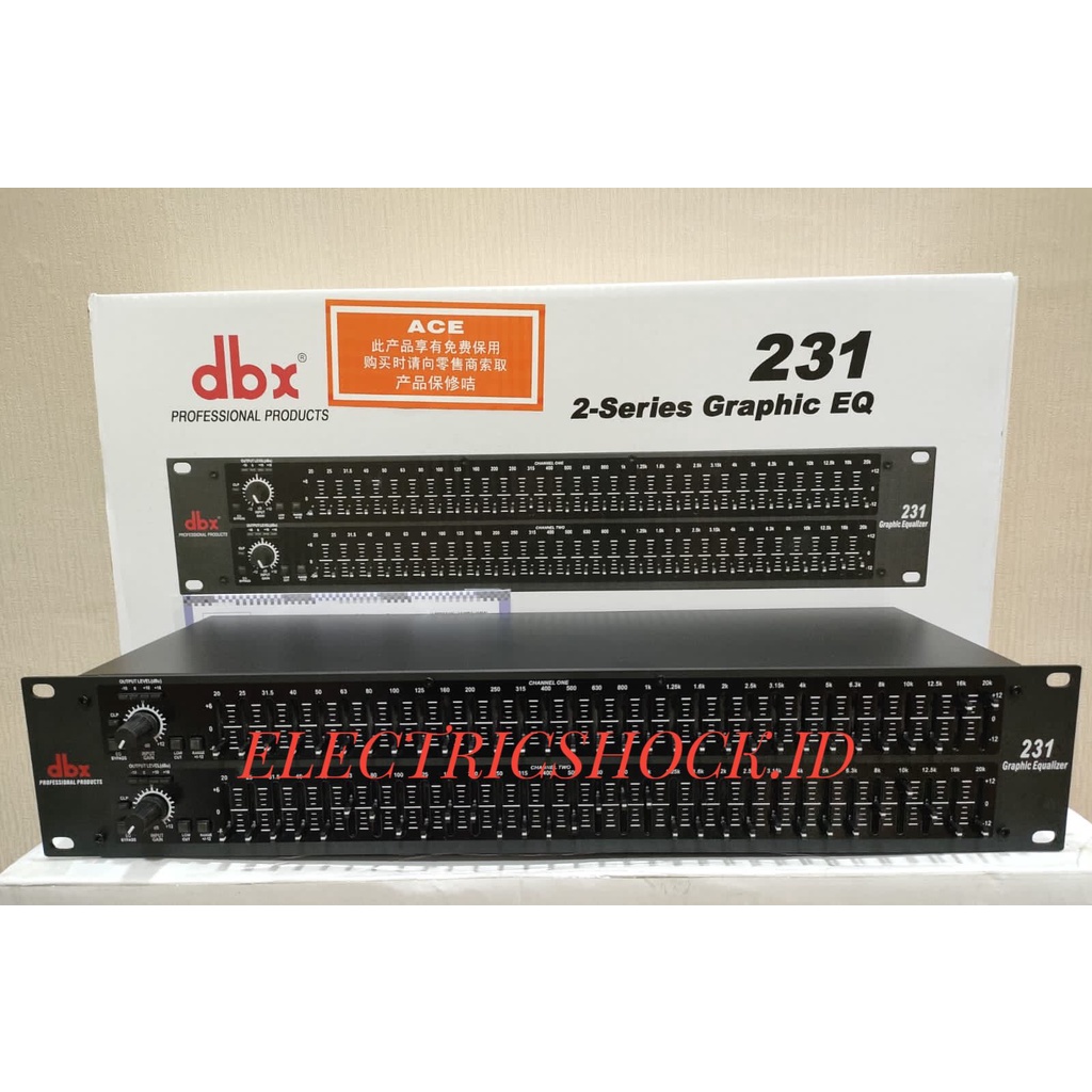 EQUALIZER DBX231 / EQUALIZER DBX 231 grade+